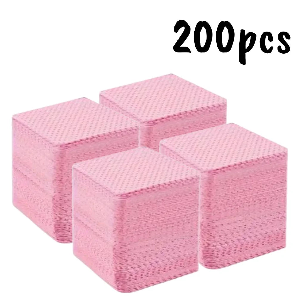 Lint-Free Nail Wipes – 20–600 Pack