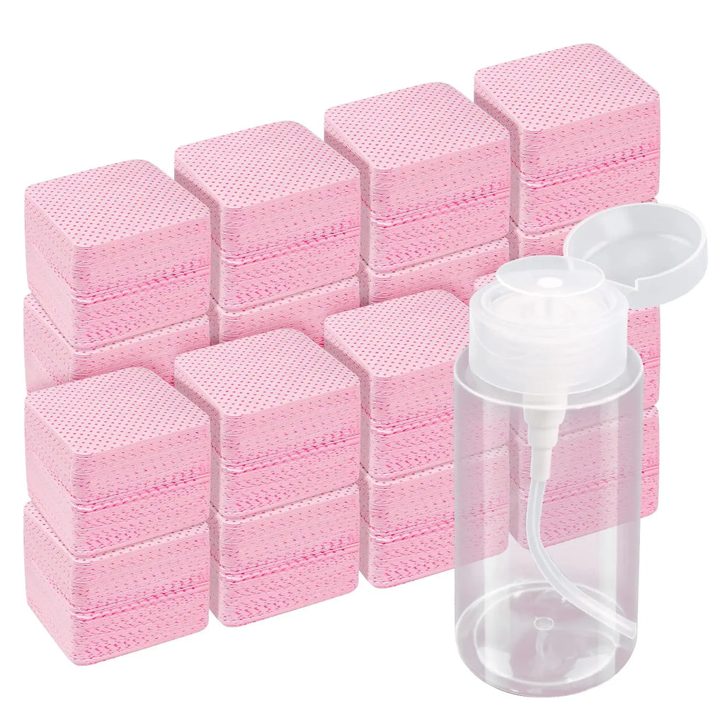 Lint-Free Nail Wipes – 20–600 Pack