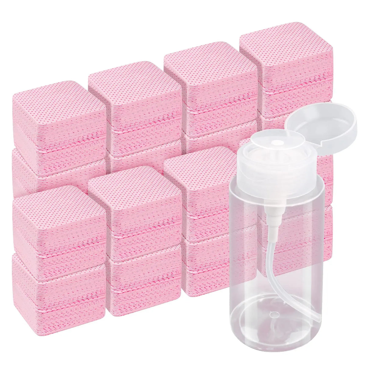 Lint-Free Nail Wipes – 20–600 Pack