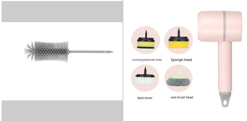 Cordless USB-Rechargeable Cleaning Brush