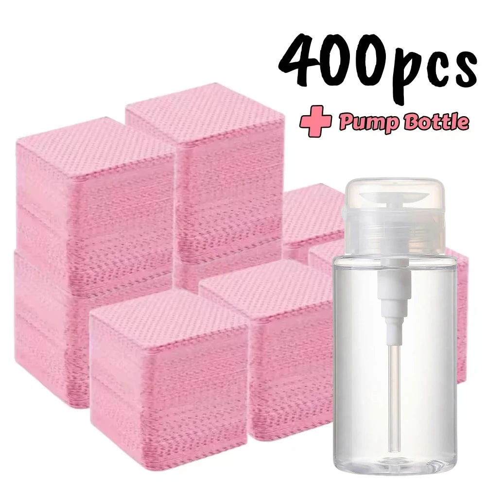 Lint-Free Nail Wipes – 20–600 Pack