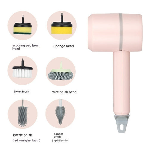 Cordless USB-Rechargeable Cleaning Brush