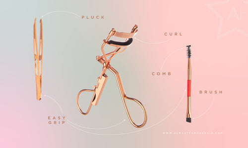 Rose Gold Lash Grooming Kit
