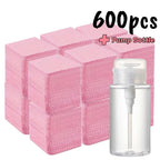Lint-Free Nail Wipes – 20–600 Pack